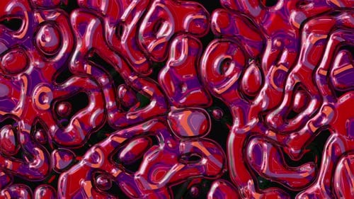 Glass Vibrant Video Wall Loop