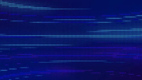 Futuristic Digital Data Stream Grid Background