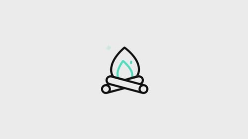 Animiertes Bonfire-Symbol V1