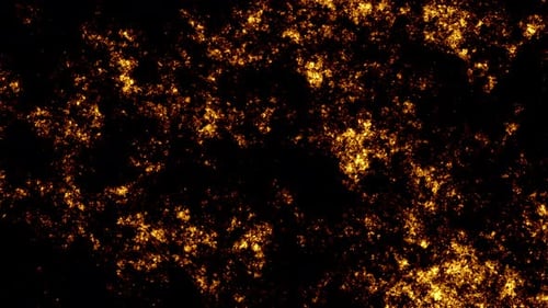 Abstract Fiery Particle Energy Background