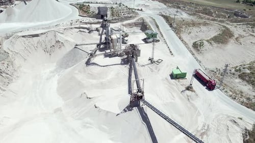 Open Pit Limestone Mine