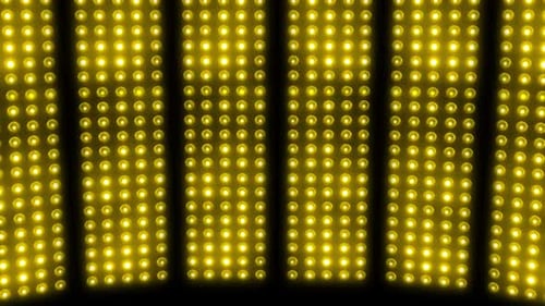 music bulb lamp light 3d rotating background 4K LOOP