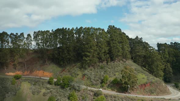 Aerial View of Green Hills at Grizzly Peaks Fish Ranch Road Berkeley ...