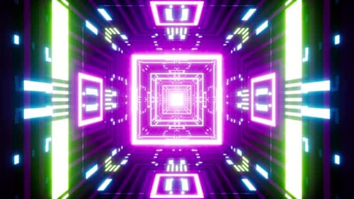 Fundo de evento quadrado de cor fluorescente