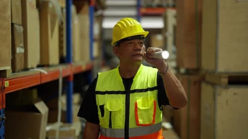 Engineer team working together in the factory