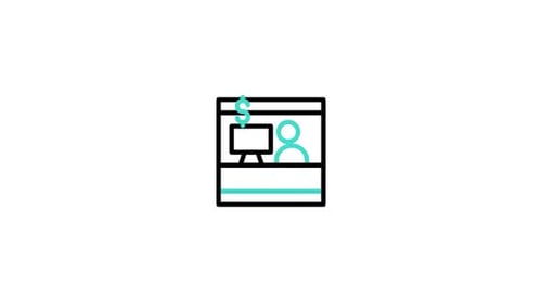 Cashier Animated Icon