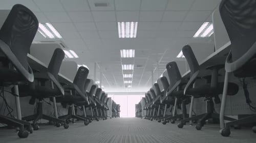 Fresh And Modern Corporate Office Space - Walkway