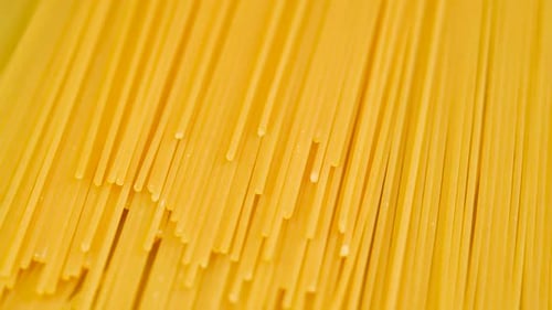 Dry Spaghetti Noodles Food Close Up
