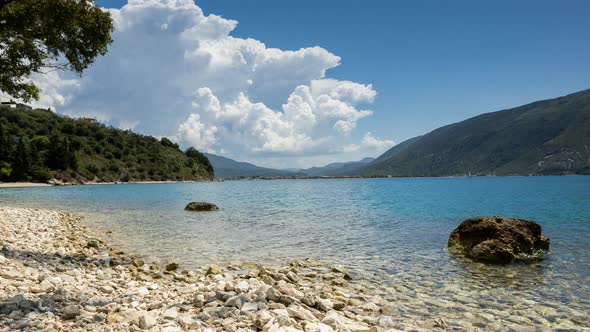 Beach Near to Igoumenitsa in Greece, Holidays Stock Footage ft. beach ...