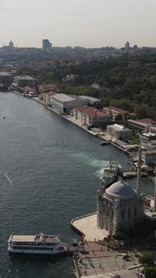 Ortakoy Mosque Landscape