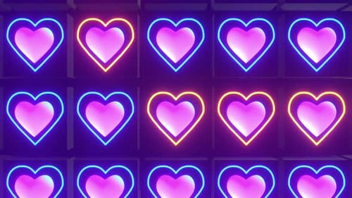 Heart Board Dance VJ 01 Hd
