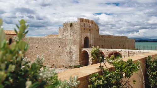 Maniace Castle of Ortigia Island Siracusa Sicily