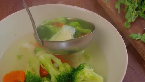 b Roll Preparing for Lunch