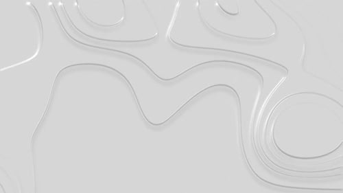 Minimalist Wavy Glass Effect Abstract Background