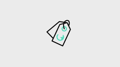 Tag Line Animated Icon