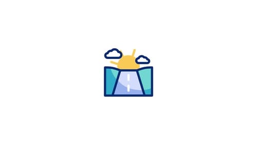 Roadway Animated Icon