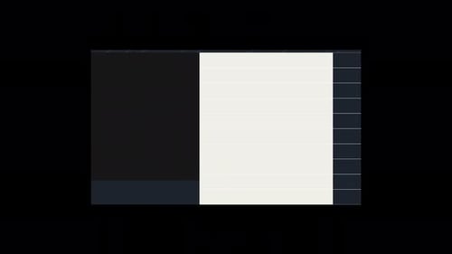 Clean Vertical Wipe Logo Reveal Transition