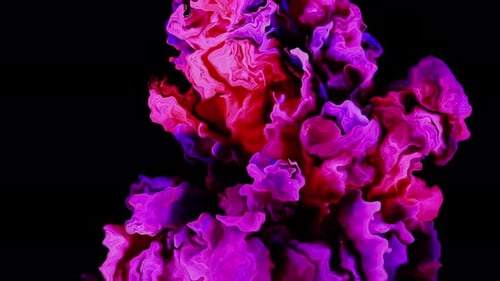 Dynamic Ink Swirls Dive Into a World of Abstract Motion As Ink Morphs and Twirls Unleashing a Vivid