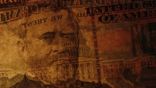 Review Of A Fifty-Dollar Bill Macro Slider, With Warm Light Shining Through It Checking Authenticity
