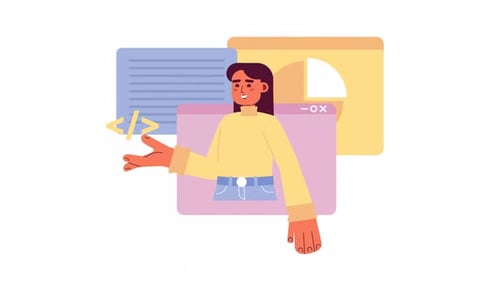 Animated Web Developer Class