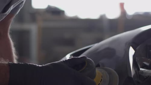 Car Body Work Auto Repair Paint After Accident
