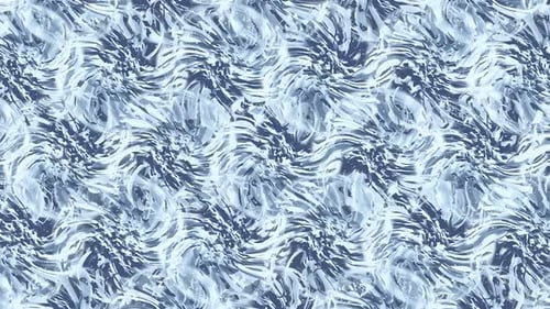 Winter Ice Abstraction