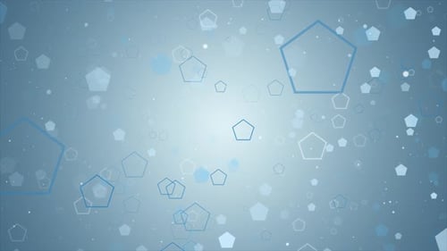 Medical Grid Hexagon Technology Background Loop V3