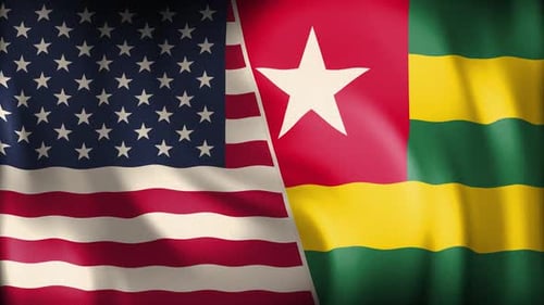 Usa And Togo Background Loop