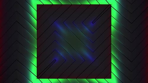 4 K glänzendes Metallpfeilmuster
