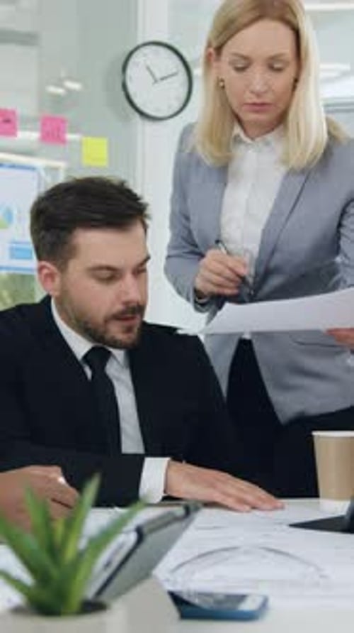 Likable Concentrated Busy Professional Diverse Specialists of Building Industry Gathering Together