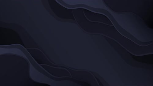 Smooth Black Shape Background