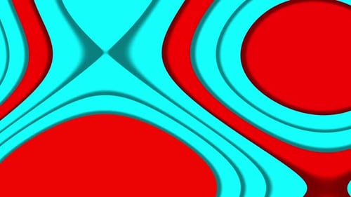 Abstract Gradient Shape Moving On Dark Red Animation Background video