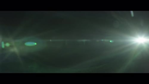 Lucent Vista Collection: Radiant anamorphic lens flare effect shot on a 35mm lens