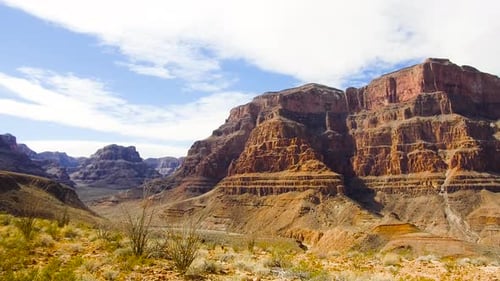 Landscape And Nature Concept - View Of Grand Canyon Cliffs