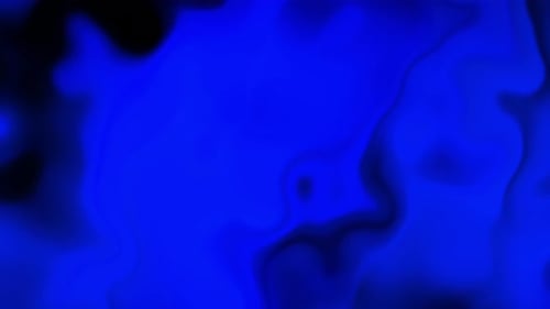 Dynamic Blue Fluid Abstract Motion Background