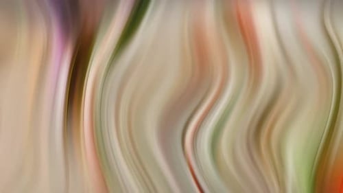 Soft Abstract Fluid Lines Seamlessly Flowing Motion Background