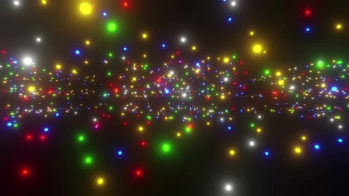 Colorful Particles 4k