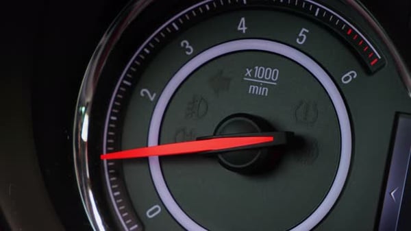 Сar speedometer and tachometer. Fast accelerating car., Backgrounds ...