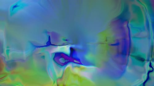 Flüssige abstrakte Animation mit lebendigen Farben und wechselnden Bewegungsmustern