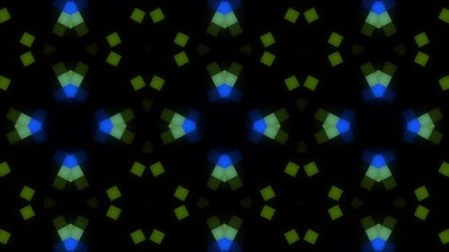 Music Vj Loop Kaleidoscopic Dance Party Animation Background. Neon Disco Club Party Animation Bg.