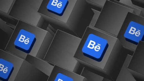 Corporate 3D Cubes Logo Reveal with Geometric Animation