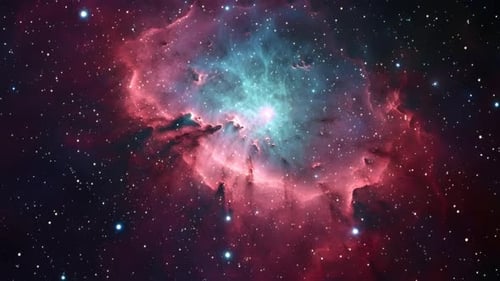 Raumfahrt-Hintergrund 4K