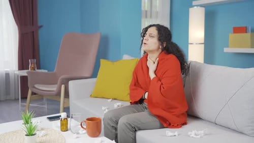 Le patient pulmonaire souffre d'essoufflement.