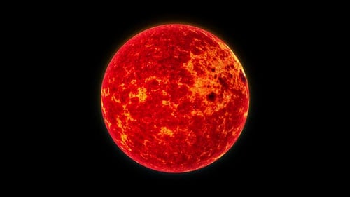 Sonnenanimationsschleife