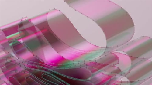 Transparent Tape is Folded in Layers