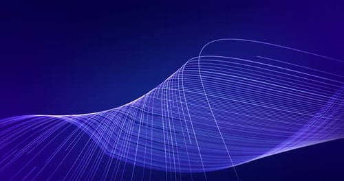 Abstract background of lines or fibers connection with copy or design space. Bid data or block chain