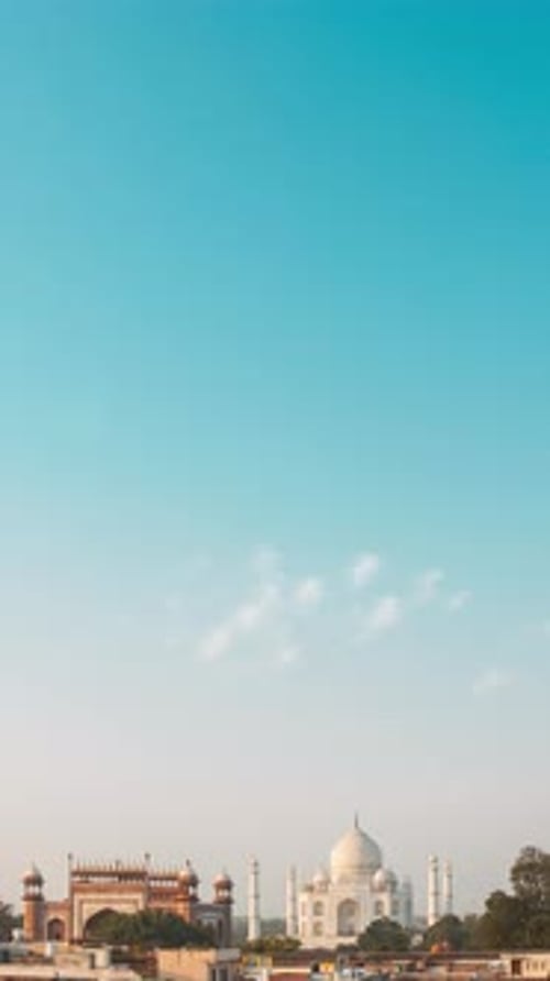 Taj Mahal in Agra Uttar