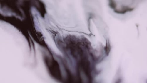 Fluid Layers Ink Drip Schwarz Weiß Mix Wave Flow
