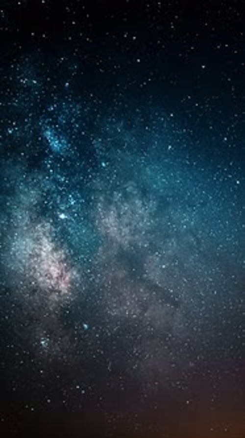 Voie lactée verticale