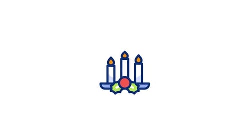 Candles Animated Icon